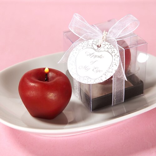 Apple Mini-Candle The Wedding Stoer Classic Theme Wedding & Party Accessories