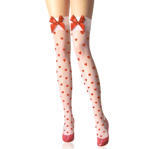 Women's Sweet Lolita Lolita Sex Socks / Long Stockings Print
