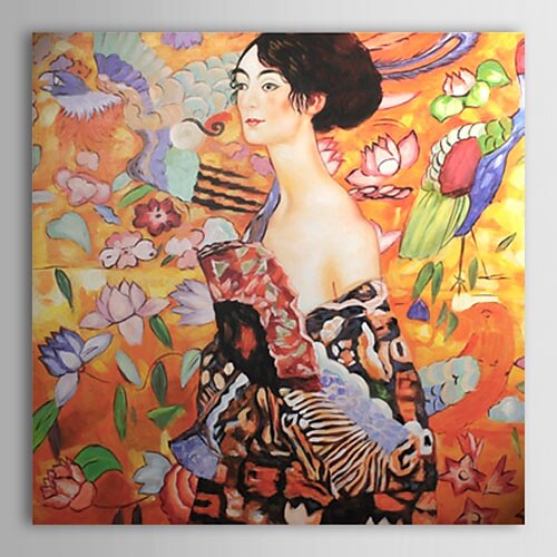 Hand-Painted Famous One Panel Canvas Oil Painting For Home Decoration