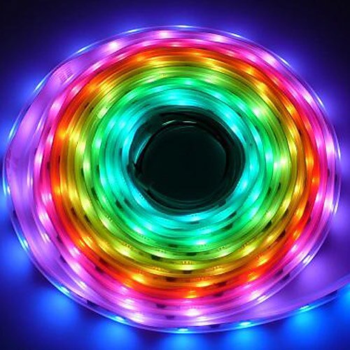 hkv® led strip 5050 rgb pixeles dream color inteligente ip67 impermeable led strip strip led light light