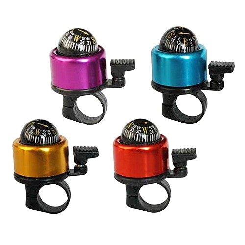 Aleación de aluminio de bicicletas Compass Small Bell Ring (color al azar) 75.310