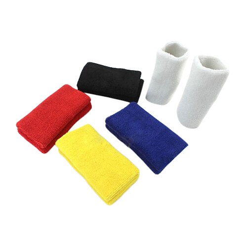 Polyester-bomull och gummi Wrist Gears Skydd (1st, 14.5x8cm, blandade färger)