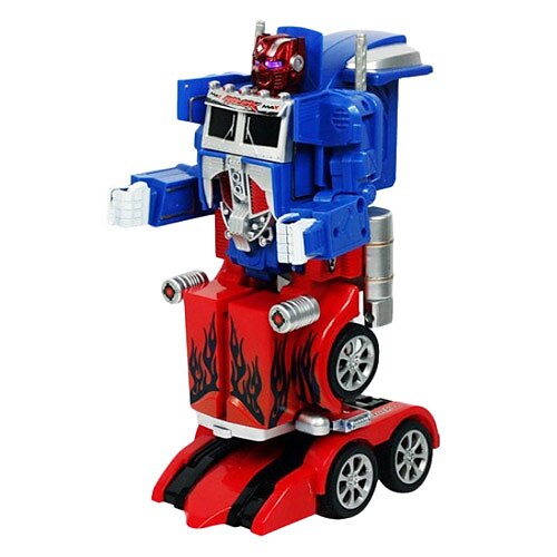 Remote Control Robot Transformers Optimus Deformation