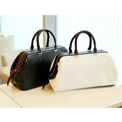 Women's Fashion Contrast Color Tote