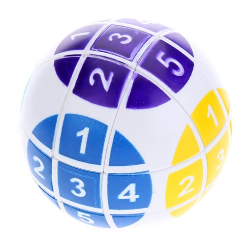 6cm Numeric Magic Ball Puzzle (White)