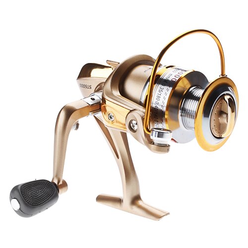 Fishing Reel Spinning Reel 5.1:1 Gear Ratio+6 Ball Bearings Right-handed / Left-handed / Hand Orientation Exchangable Sea Fishing / Freshwater Fishing