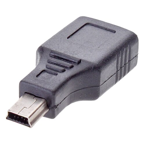 Mini USB Male to USB 2.0 Female Adapter