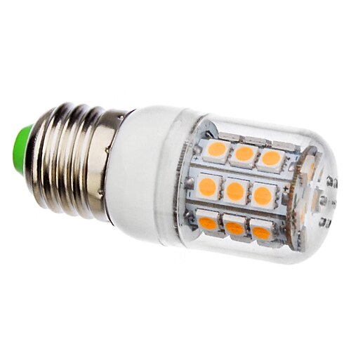 Becuri LED Corn 3500 lm E26 / E27 T 30 LED-uri de margele SMD 5050 Alb Cald 220-240 V 110-130 V / # / CE