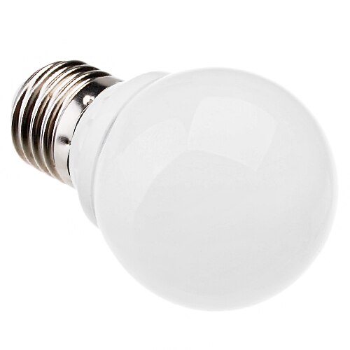 E27 2W 120-140LM ​​6000-6400K Natural Light Bulb Bola LED branco (220-240V)