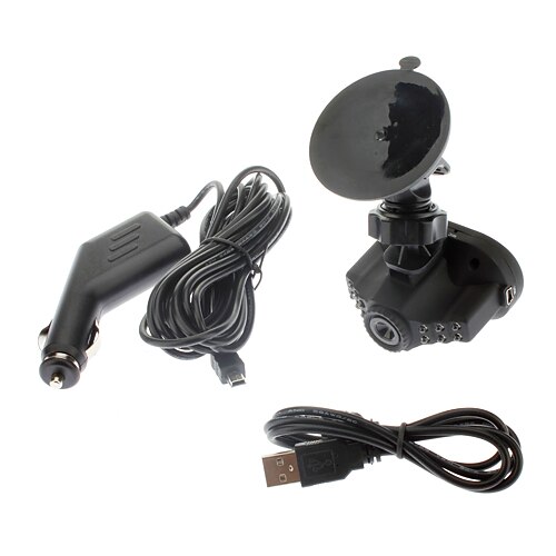 Mini 1.5 "TFT 5.0MP Wide Angle mașini DVR Camera video cu 12 LED-uri IR Night Vision