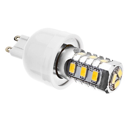 Bombillas LED de Mazorca 3500 lm G9 T 15 Cuentas LED SMD 5630 Blanco Cálido 220-240 V 110-130 V