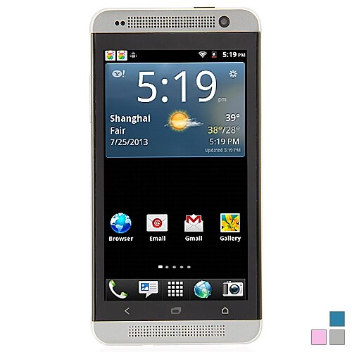 Li-ONE 4,6 inch (480 * 854) capacitieve touchscreen Android 2.3 (1GHz, WIFI, Dual SIM)