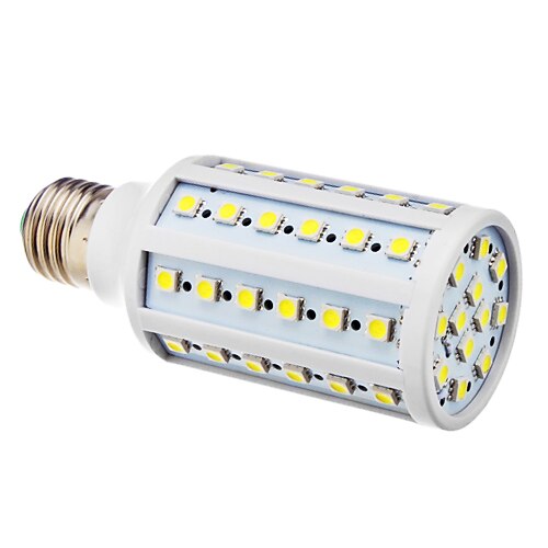 BRELONG® 1st 12 W 250 lm E26 / E27 LED-lampa T 60 LED-pärlor SMD 5050 Kallvit 220-240 V