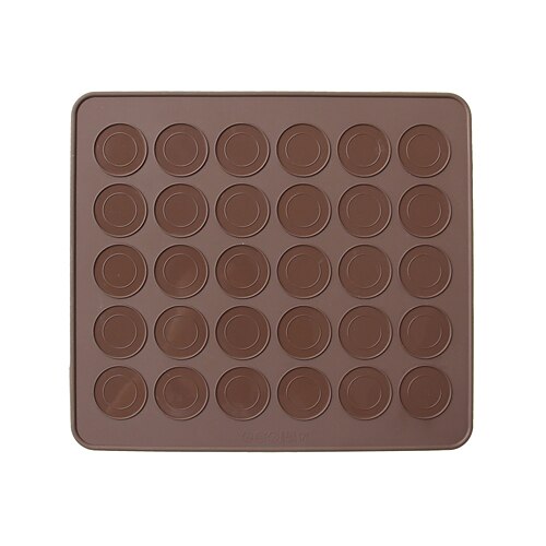 Silicone Cookies Macaron bagning Sheets Hjemmelavet Mat