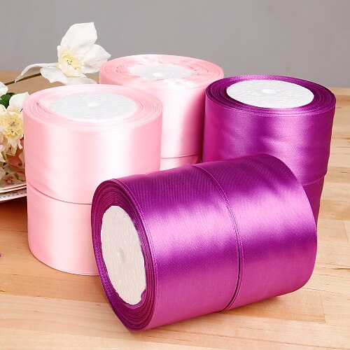 

Solid Colored Organza Wedding Ribbons - 1 pcs Piece/Set Organza Ribbon Decorate favor holder / Decorate gift box / Decorate wedding scene