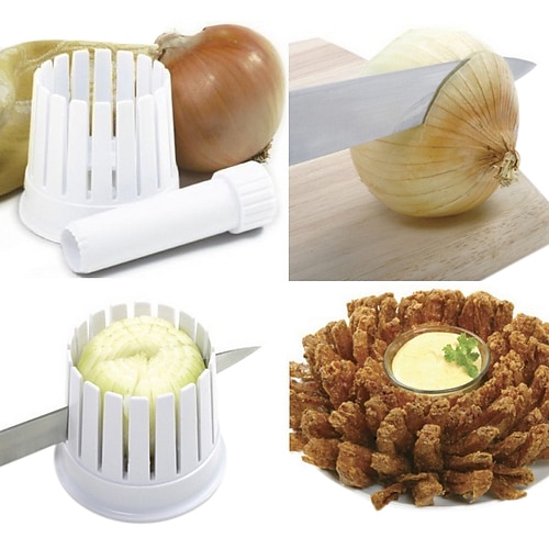 Plastic Kitchen Onion Blossom Maker Onion Cutter 2023 - US $11.35