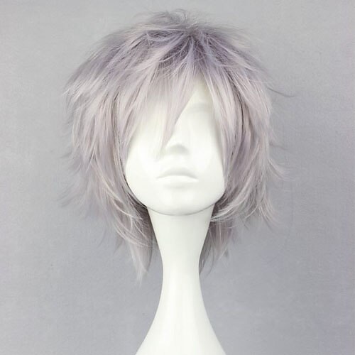 Final Fantasy Hope Estheim Cosplay-parykker Herre 12 tommers Varmeresistent Fiber Anime Wig / Parykker / Parykker