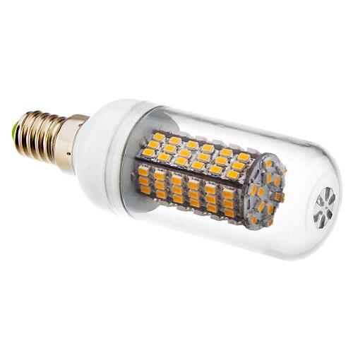 800-850lm E14 LED Λάμπες Καλαμπόκι T 120 LED χάντρες SMD 3020 Θερμό Λευκό 100-240V / #