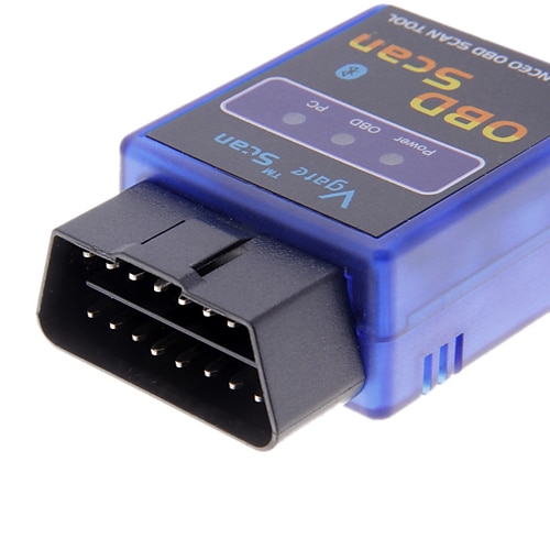 Mini elm327 v1.5 bluetooth elm 327 obdii obd2 protocolos ferramenta de diagnóstico automático scanner de interface de adaptador