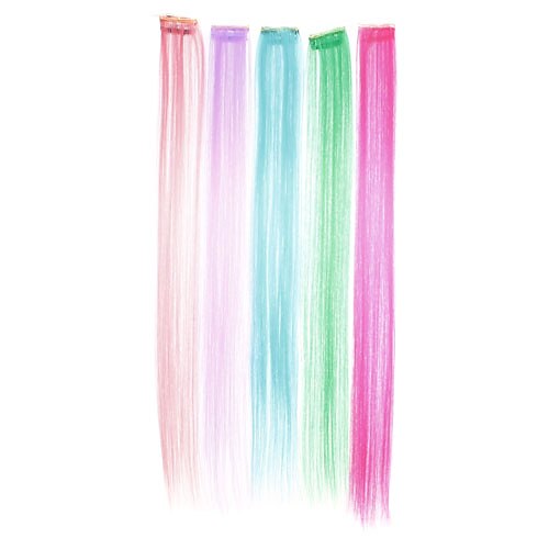 Synthetic Straight Hair Extension(Fluorescence Color)