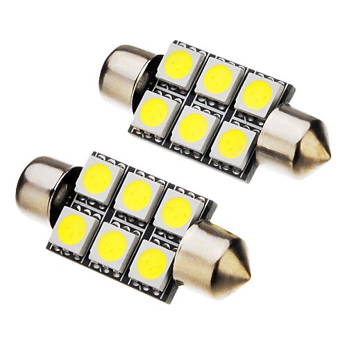 Festón Coche Bombillas SMD 5050 70-90 lm Luces interiores For Universal