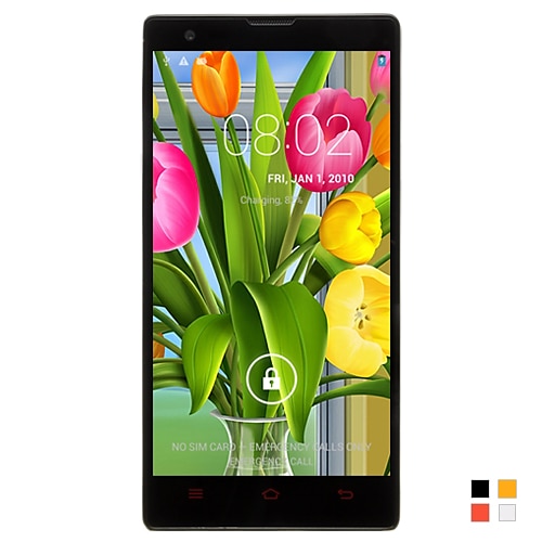m1 4.7 "Android 4.2 3G-Smartphone (Dual-SIM-Dual-Core-2-MP-512 + 4 gb / weiß / US Lager)