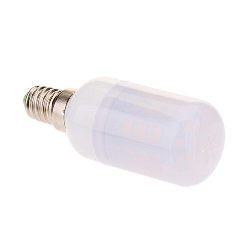 Bombillas LED de Mazorca 420 lm E14 T 24 Cuentas LED SMD 5630 Blanco Cálido 220-240 V / #