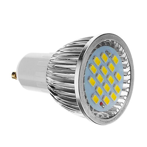 4 W Spoturi LED 350-400 lm GU10 16 LED-uri de margele SMD 5730 Alb Rece 85-265 V / CE