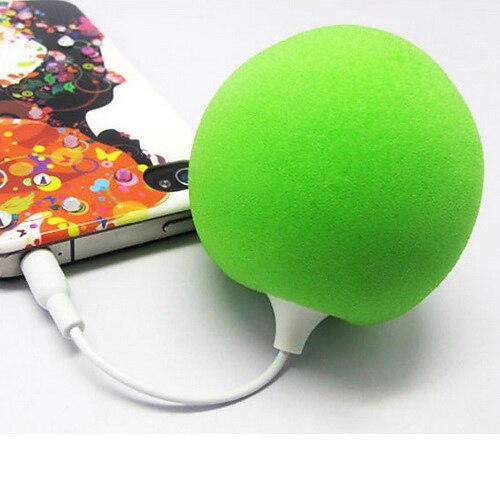 Jack audio 3,5 mm Mini haut-parleur stéréo portable Balloon (couleurs assorties)