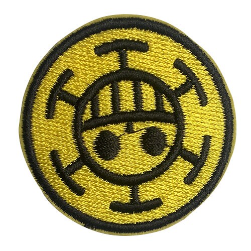 Distintivo Inspirado por One Piece Trafalgar Law Animé Accesorios de Cosplay Distintivo Poliéster Hombre Disfraces de Halloween