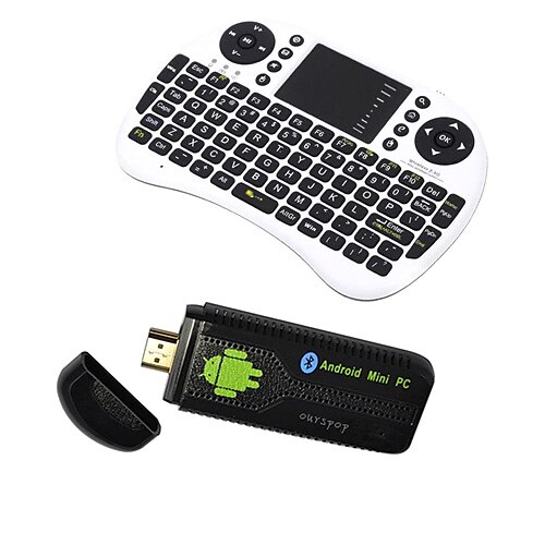 Ourspop U73+i8 Air Mouse Dual-Core Android 4.2.2 Google TV Dongle (1GB RAM 8GB ROM)