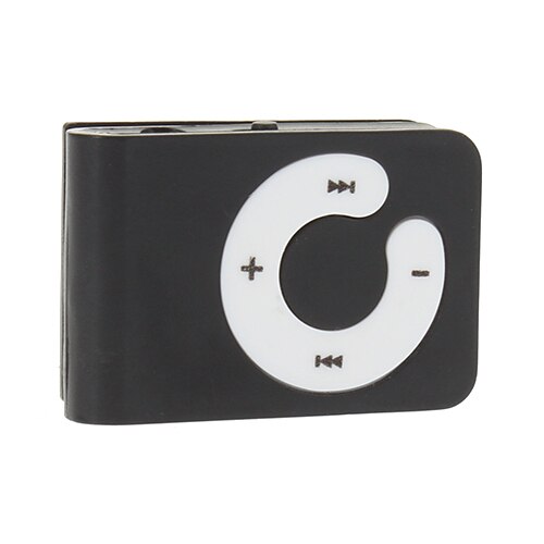 Mini bärbar MP3-spelare Support TF-kort med Clip (blandade färger)