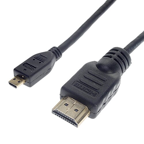 Καλώδιο HDMI σε HDMI καλώδιο Mirco (Μαύρο)
