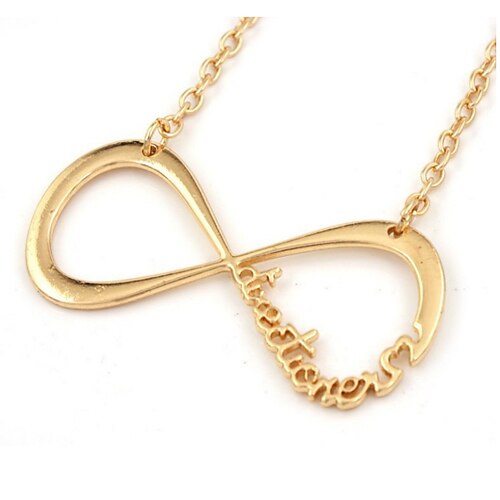 Canlyn Damesmode Gold Uitsnede 8 Patroon Ketting