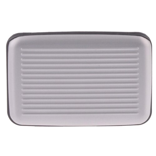 Portable Aluminum Alloy Bankcard Wallet Card  Credit Card Holder Case with 6-Slots