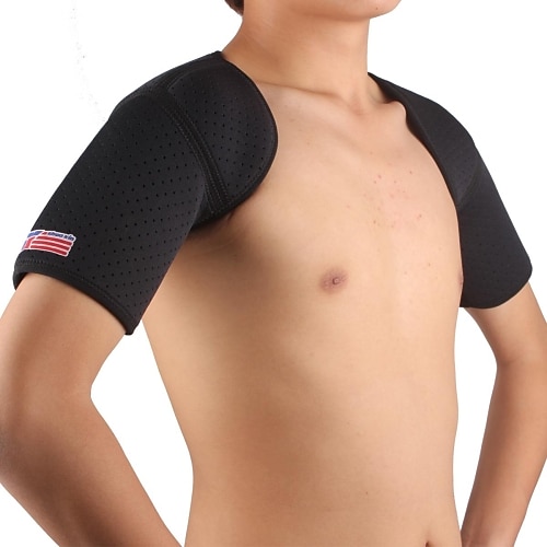 Shoulder Brace / Shoulder Support for Unisex Easy dressing / Breathable / Protective Sports / Outdoor Nylon / Rubber 1pc Black