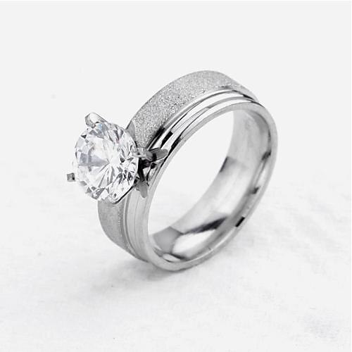 Ring,Band Rings,Jewelry Titanium Steel Wedding / Party / Daily / Casual6 / 7 / 8 / 9 / 10 Women