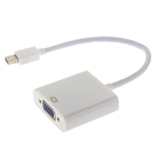 Mini DisplayPort Male to VGA Female for MacBook Air/Pro/Pro Retina (20cm)