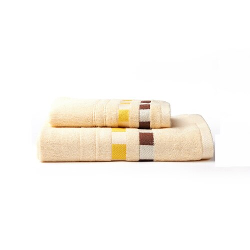 Frisse stijl Badlaken Set, Jacquard Superieure kwaliteit 100% Bamboevezel Handdoek Badhanddoek Handdoek