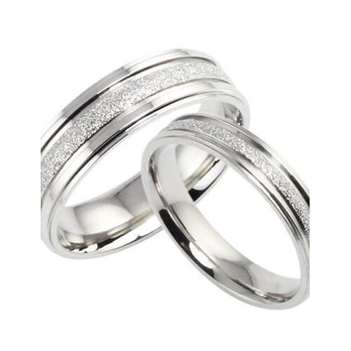 Snubní prsteny Band Ring For Dámské Perla Párty Svatební Dar Titanová ocel láska