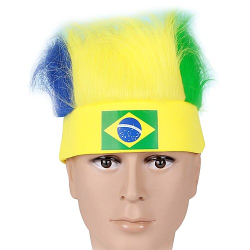 2016 championnat de football européen brazil supporters cosplay bandeau