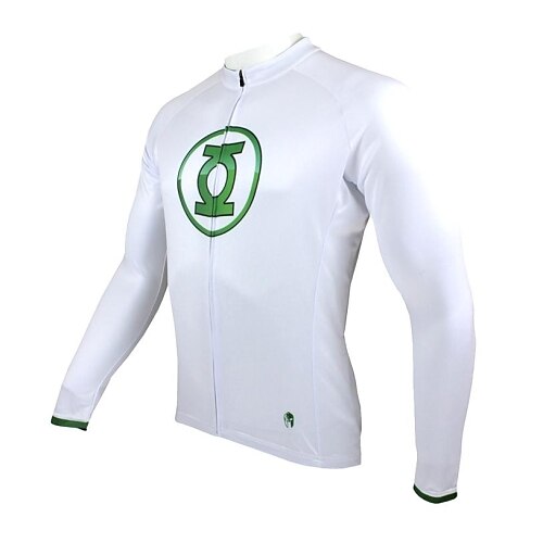 ILPALADINO Men's Long Sleeve Cartoon Bike Top Thermal / Warm Breathable Quick Dry Sports Clothing Apparel / Ultraviolet Resistant