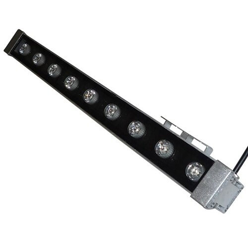 9pcs LED מתח גבוה LED בחוץ 9W לבן מכונת כביסת קיר אור AC85-265V