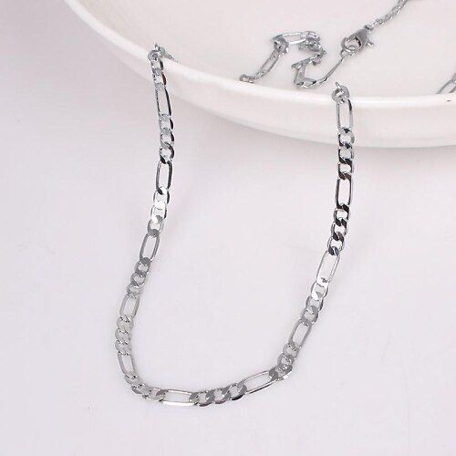 Chain Necklace For Men's Party Wedding Gift Alloy