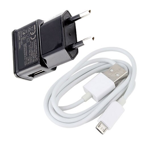 Home Charger / Portable Charger USB Charger EU Plug 1 USB Port 1 A for