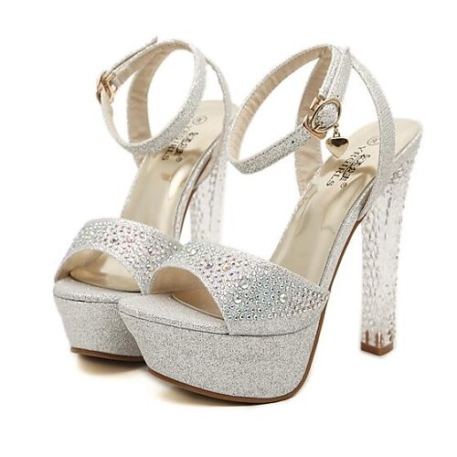 Shimandi Sparkling Glitter Women's Stiletto Platform Heels Shoes(More Colors)