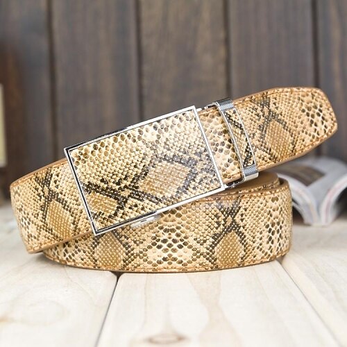 Men's Vintage Cute Party Work Casual Leather Alloy Wide Belt