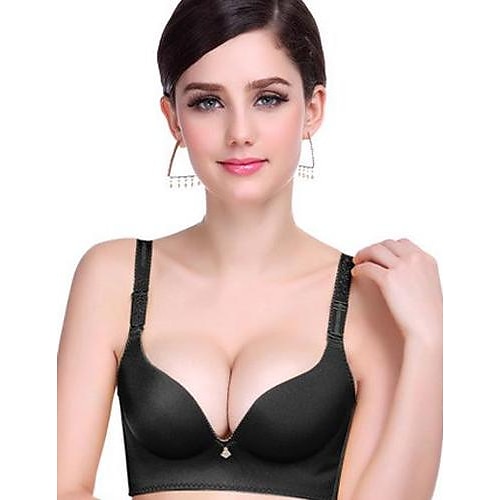Triangle Cup Bras , Push-up/Seamless/Wireless Cotton