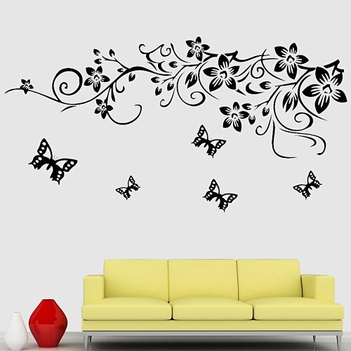 Decorative Wall Stickers - Plane Wall Stickers Still Life / Fashion / Florals Bedroom / Bathroom / Kitchen