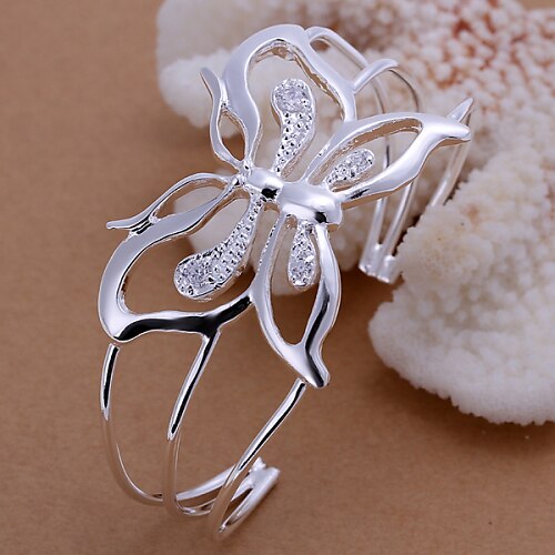Vilin Women's Silver Bracelet Wedding Party Elegant Feminine Style